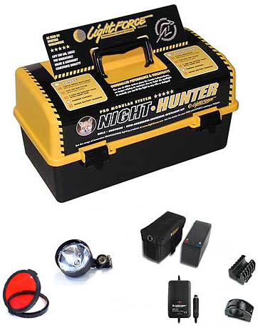 Комплект Night Hunter PREDATOR с прожектором диаметром 110 мм.